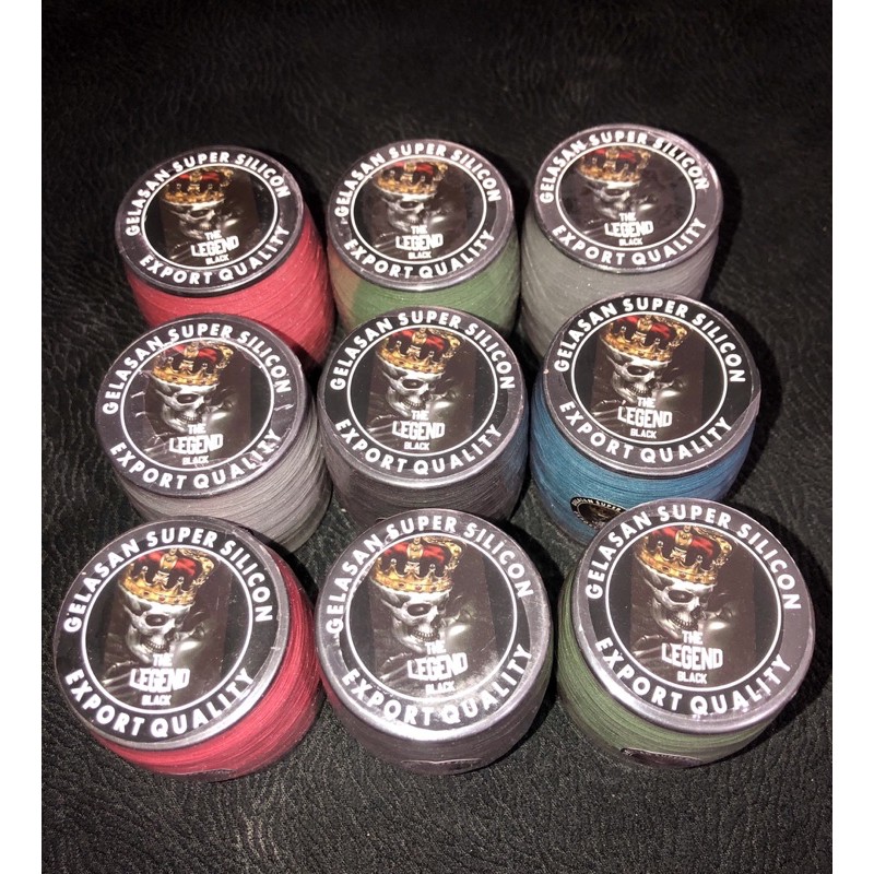 Benang Gelasan The Legend Black / by The legend / gelasan tajam/gelasan murah