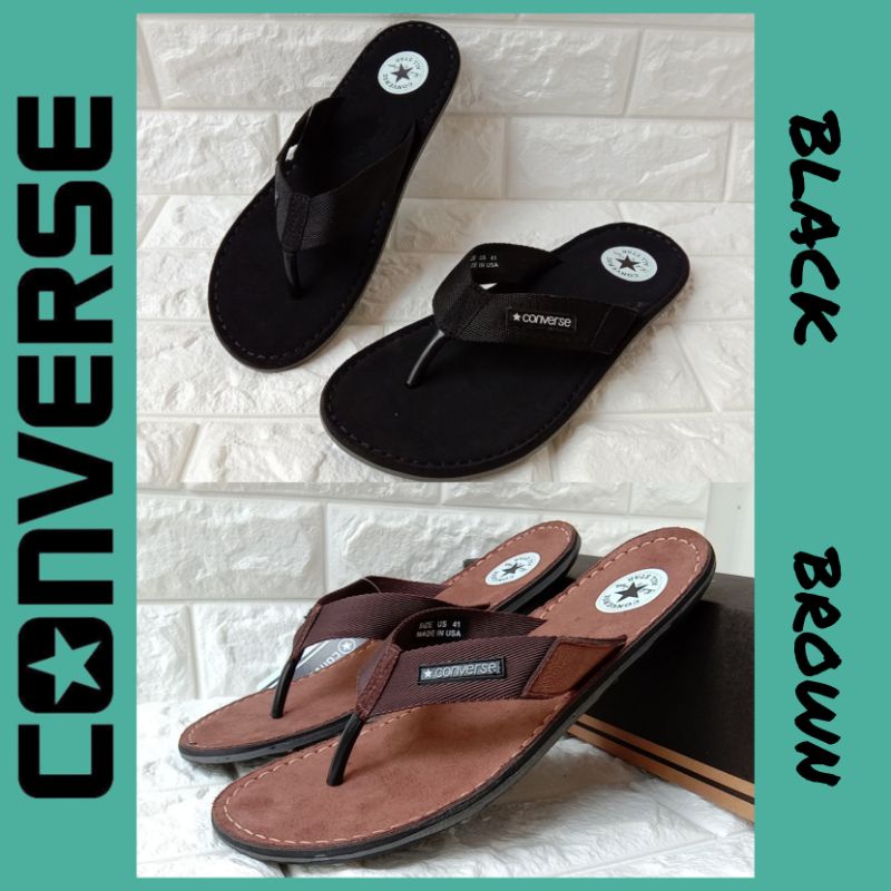 SANDAL JEPIT PRIA CONVERSE ALL STAR / SANDAL DISTRO COWOK PROMO / SENDAL KASUAL LAKI-LAKI TERLARIS