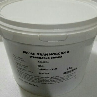 

Delice Gran Nocciola Selai Coklat Hazelnut 5KG