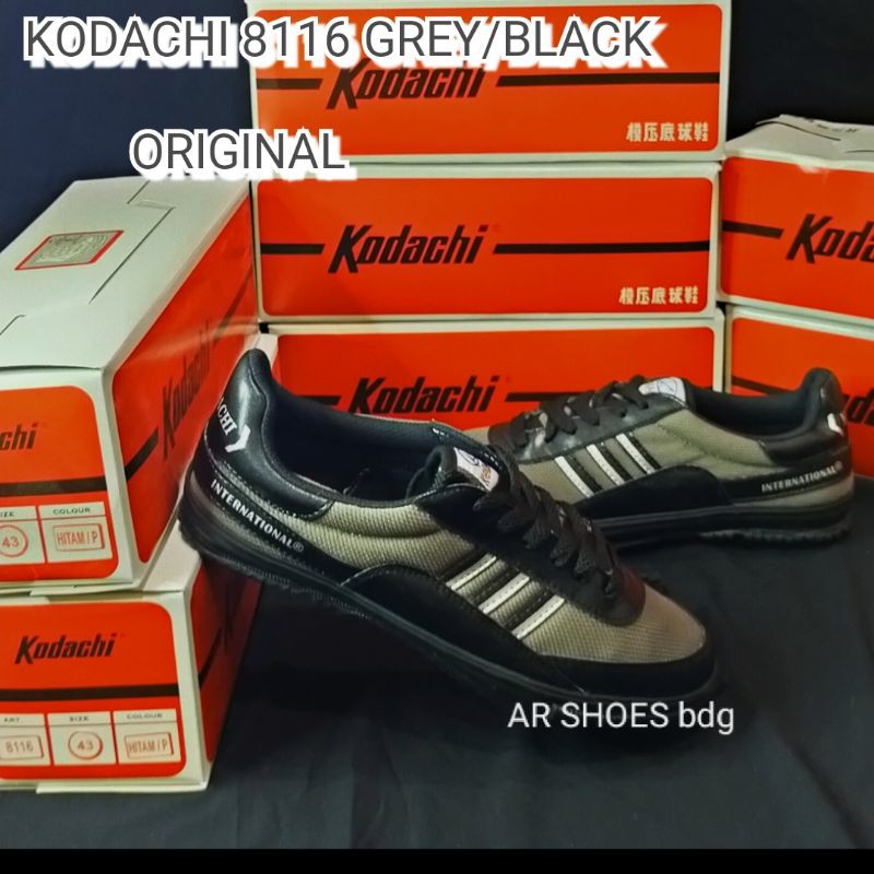 SEPATU KODACHI 8116 HITAM ABU/KODACHI 8116 ABU /SEPATU OLAHRAGA KODACHI/SEPATU SNEAKERS KODACHI 8116