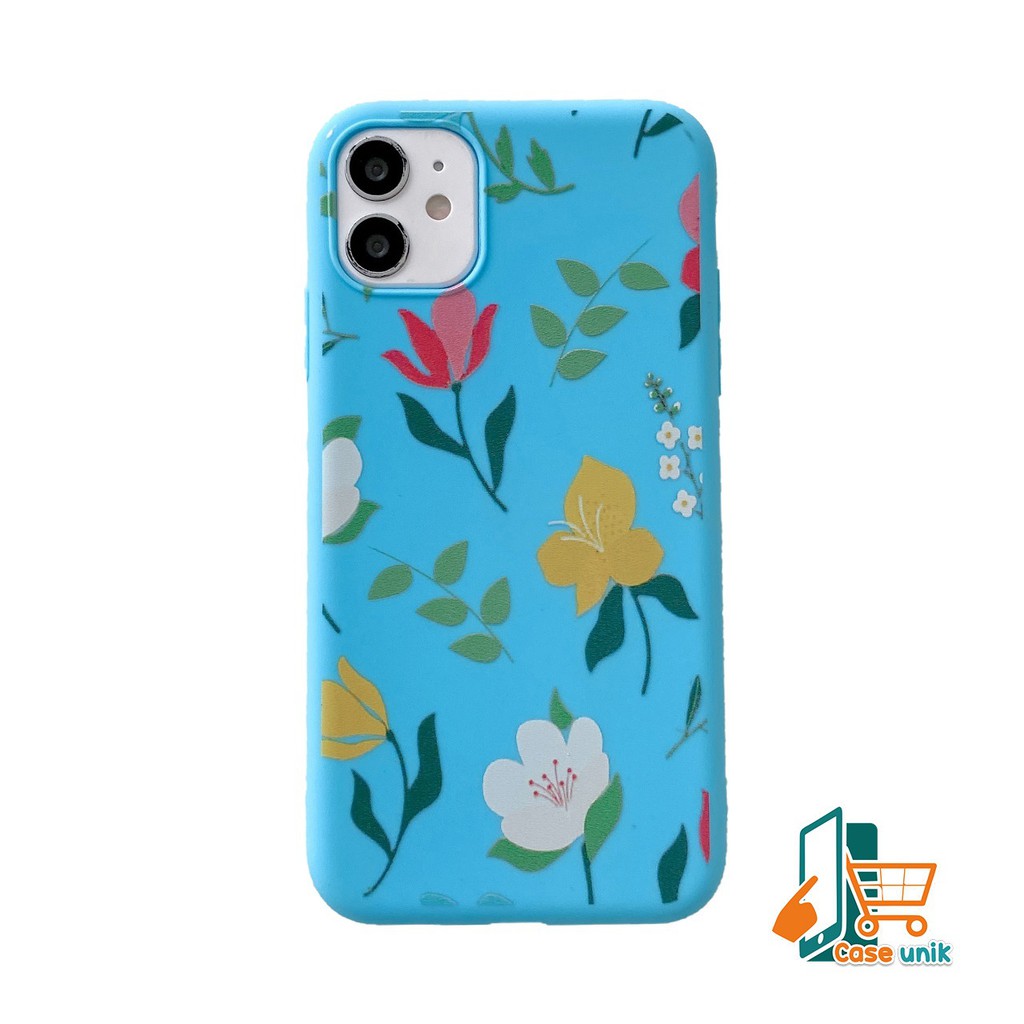 SS053  SOFTCASE BUNGA OPPO A9 A5 A31 A8 A52 A92 A53 A33 Reno 4 4f A15 2020 CS2527