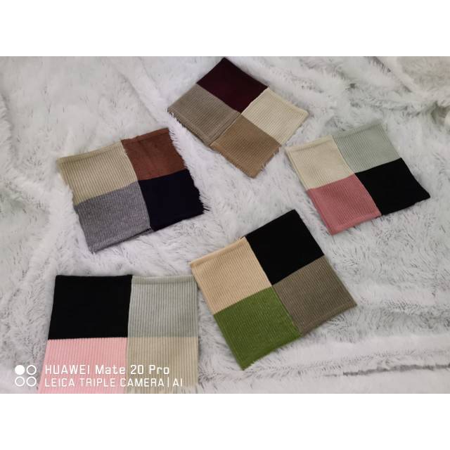 Ciput rajut 4 warna by umama