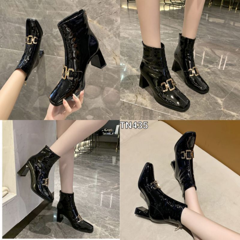 ✅PINKEY P049 Restock Sepatu Boots Import Murah Wanita Boot Fashion