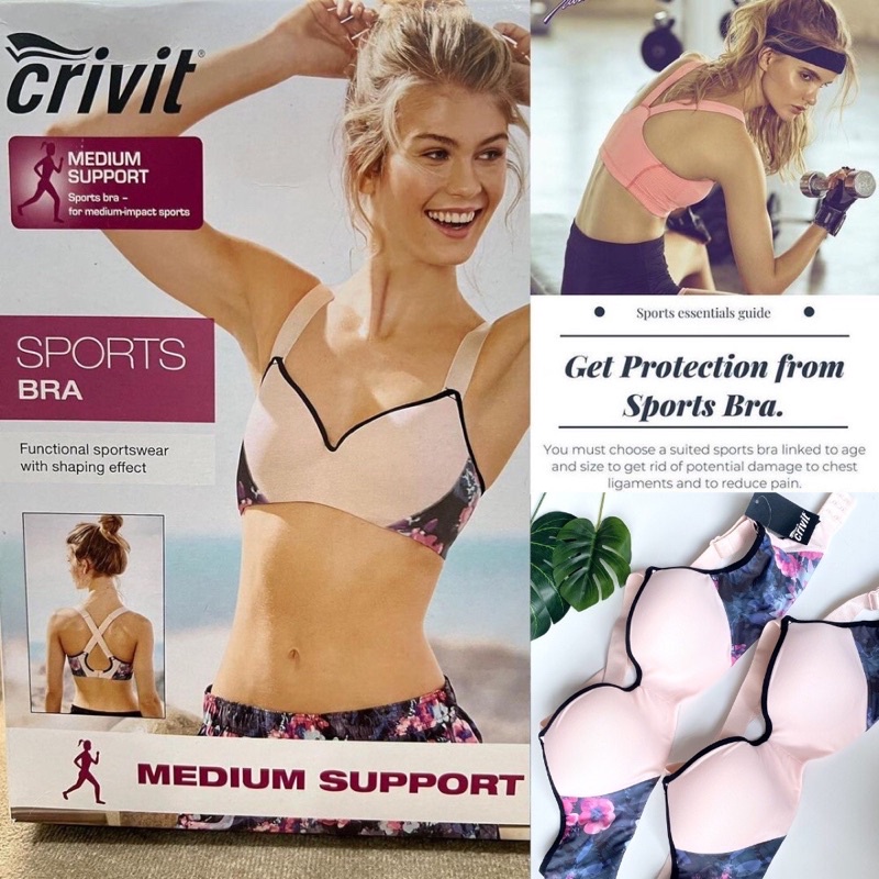 Crivit Sports Bra - Dalaman wanita