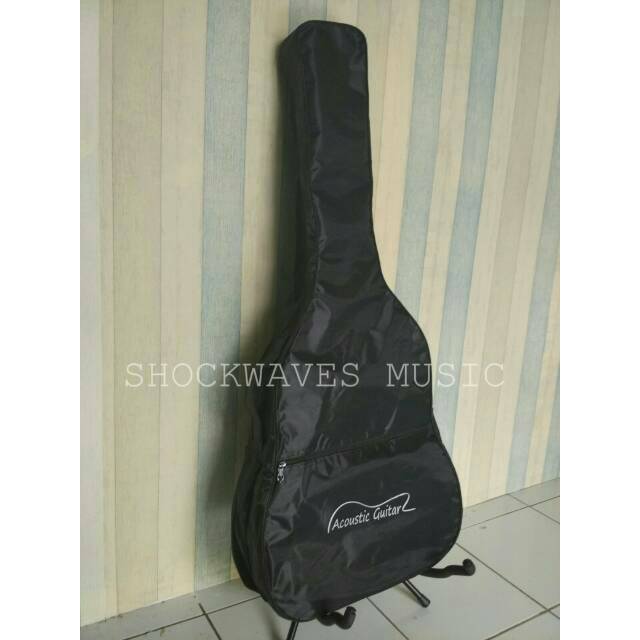 Tas Sarung Softcase Gitar Akustik Jumbo dan 3/4