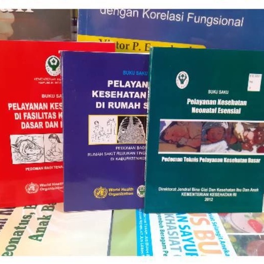 1 Paket Buku Saku Kebidanan (WHO) 3buku