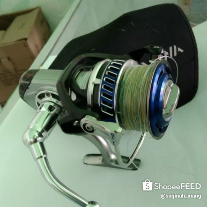 daiwa saltiga 5000h , rod storm cobalt blue