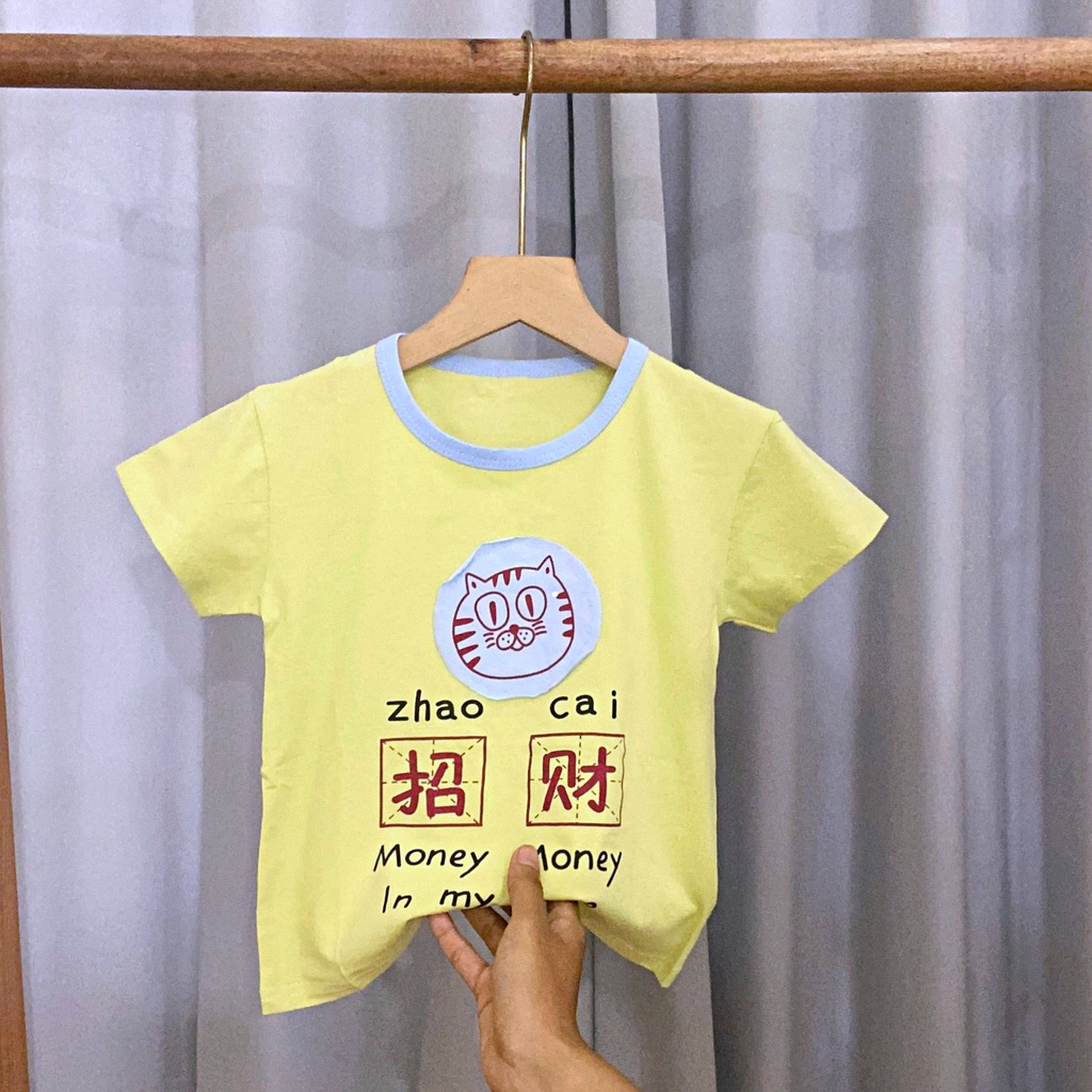 Kaos Anak Mayleen 1-5 Tahun Cewek Baju kualitas Import anak karakter Spandex Motif Casual Trendy Korean Style