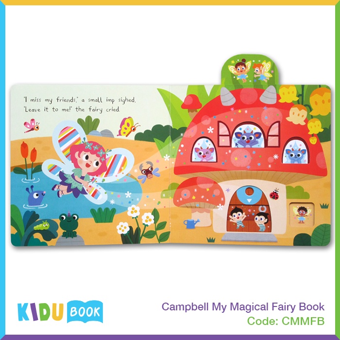 Buku Cerita Bayi dan Anak Campbell My Magical Fairy Book Kidu Baby