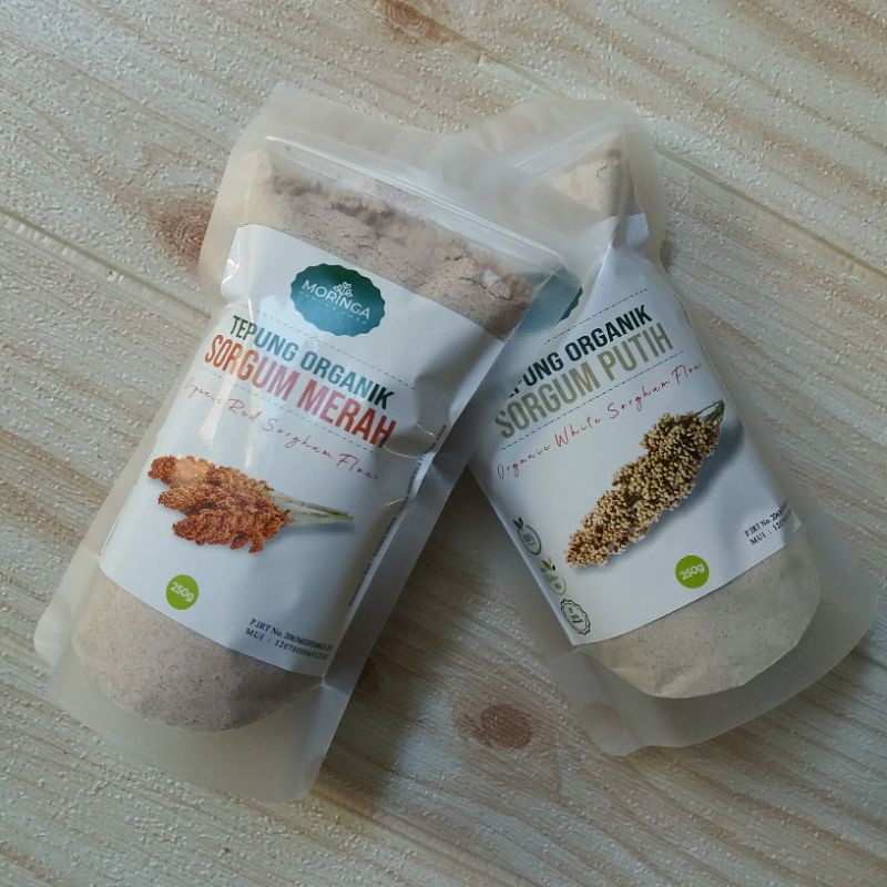 

TEPUNG SORGUM PUTIH MERAH ORGANIK 250gr