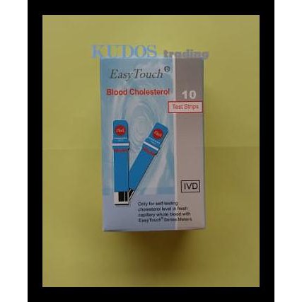 Easy Touch EasyTouch GCU Strip Kolesterol isi 10 KOMPLIT