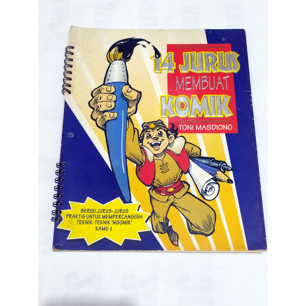 Toni Masdiono - 14 jurus membuat komik