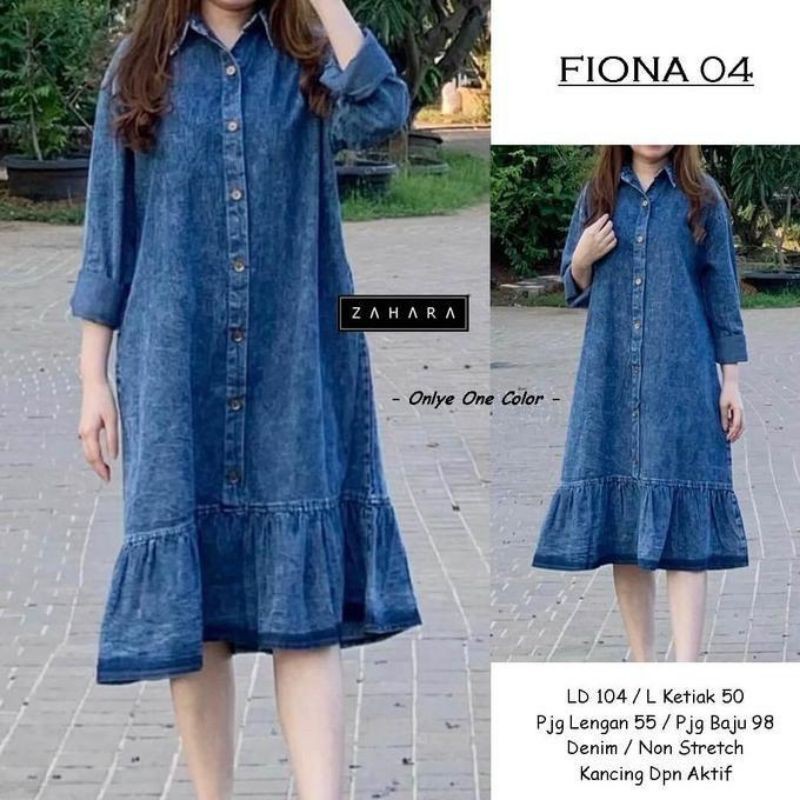 Fiona Tunik  JEANS/ ATASAN, TUNIK, Blouse wanita, atasan wanita, BLOUSE, Fashion muslim, baju wanita