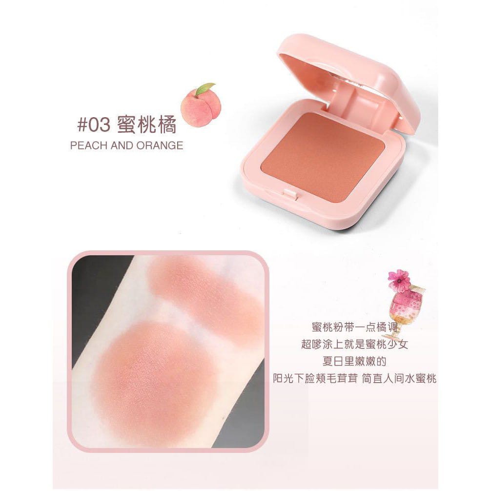 Lameila Candy Natural Orange Rouge Blush 6 Color Choose to X4C0 LS 3042