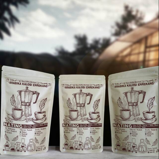 

Kopi Arabika Kalosi Enrekang 250 gr