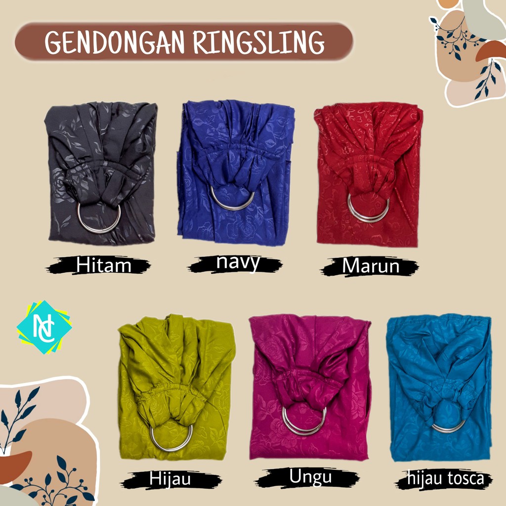 gendongan bayi gendongan ring sling carrier baby