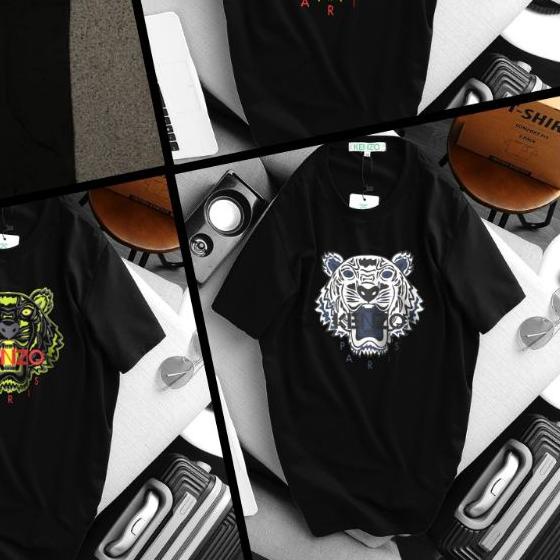 ☻ KAOS BAJU TSHIRT KENZO PARIS PRIA WANITA COMBED 30 ♞