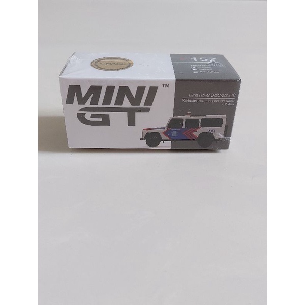 Mini GT 157 Chase Land Rover Defender 110 Korlantas Polri PJR Indonesian Traffic Police