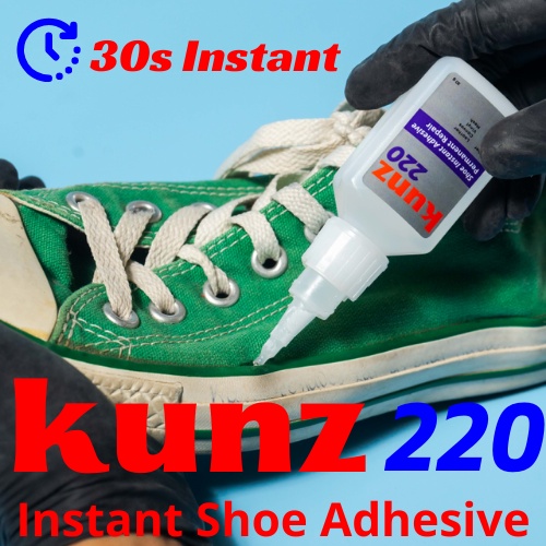 Lem Sepatu Kunz 220 - Instant - cepat kering, kuat, lentur, tahan air