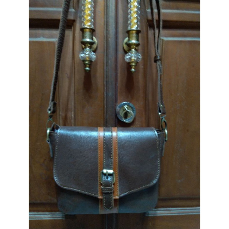 tas slepang kulit sapi asli termurah by MOJE bag jogja