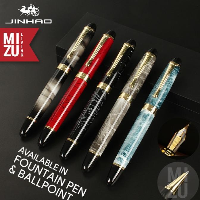 

TERMURAH JINHAO X450 Roller Ballpoint / Fountain Pen 18K Gold-Plated Nib/PULPEN GEL/PULPEN LUCU/PULPEN 1 PACK/PENSIL WARNA/PENSIL 2B/PENGHAPUS JOYKO/PENGHAPUS LUCU/RAUTAN PENSIL PUTAR/RAUTAN ELEKTRIK/SPIDOL WARNA/SPIDOL PERMANEN/SPIDOL