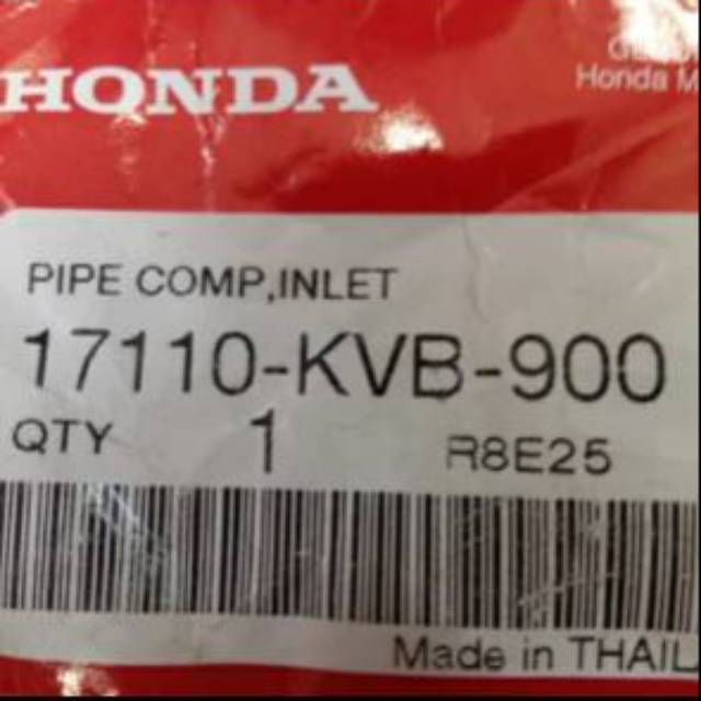 Karet intake manifold  vario orisinil HGP