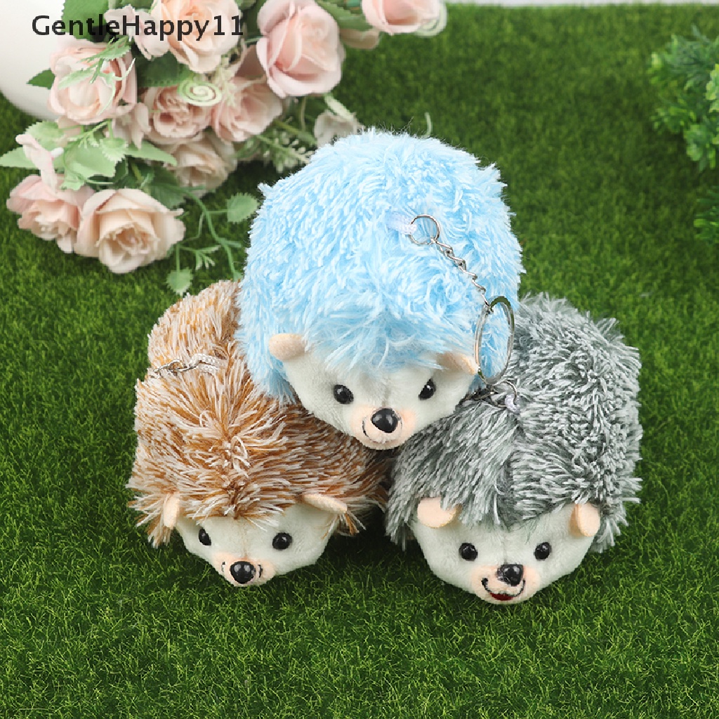 Gentlehappy Mainan Boneka Plush Landak 12CM Untuk Gantungan Kunci