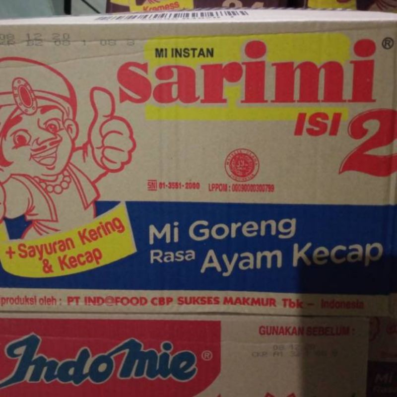 

Sarimi isi 2 Mie Instant Rasa Mie Goreng Ayam Kecap