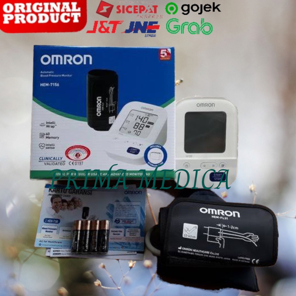 Tensimeter digital omron hem 7156 - omron 7156, plus adaptor