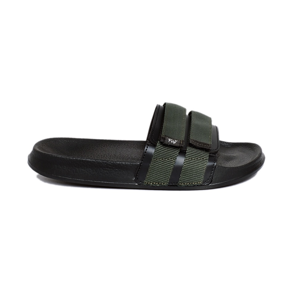 MONO GREY ORIGINAL x FOOTSTEP Sandal Casual Hitam Abu-Abu Pria Sendal Slide Jalan Santai Harian Slippers Hangout Main Kondangan Lebaran Slop Selop Karet Premium Slip On Remaja Dewasa Flip Flop Kerja Formal Sport Men Footwear Keren Terbaru Kekinian Branded