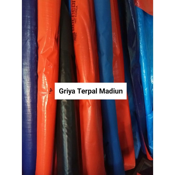 Terpal kolam ikan ukuran custom kolam terpal korea