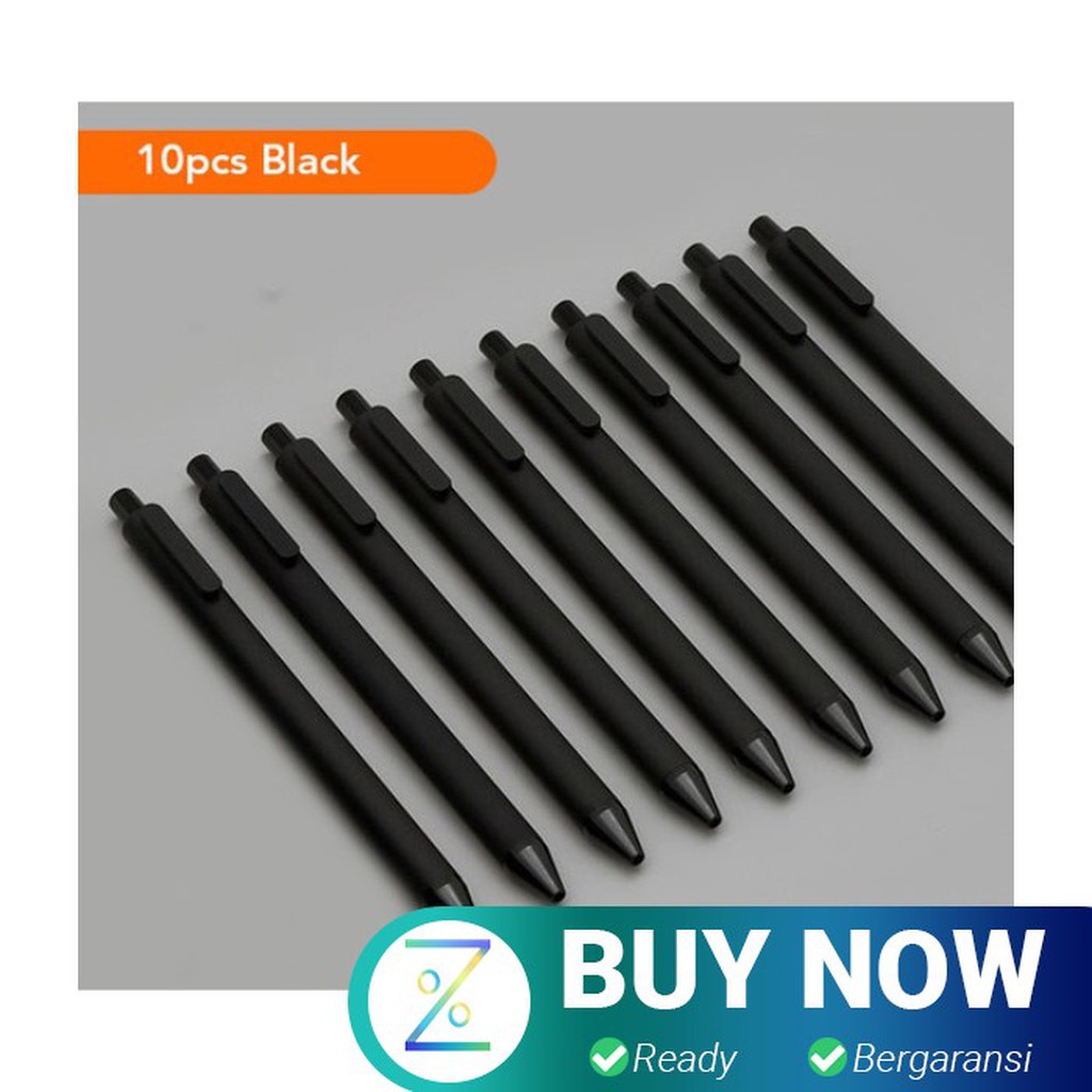 

Xiaomi Mijia Kacogreen Signing Gel Ink Pen Pena Pulpen Hitam 10 PCS -