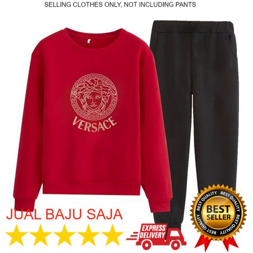 ⭐️⭐️⭐️⭐️⭐️ JUAL BAJU SAJA ... HOODIE Luxury Versace Men Set Sweatsuit Designer Tracksuit Men Womens 