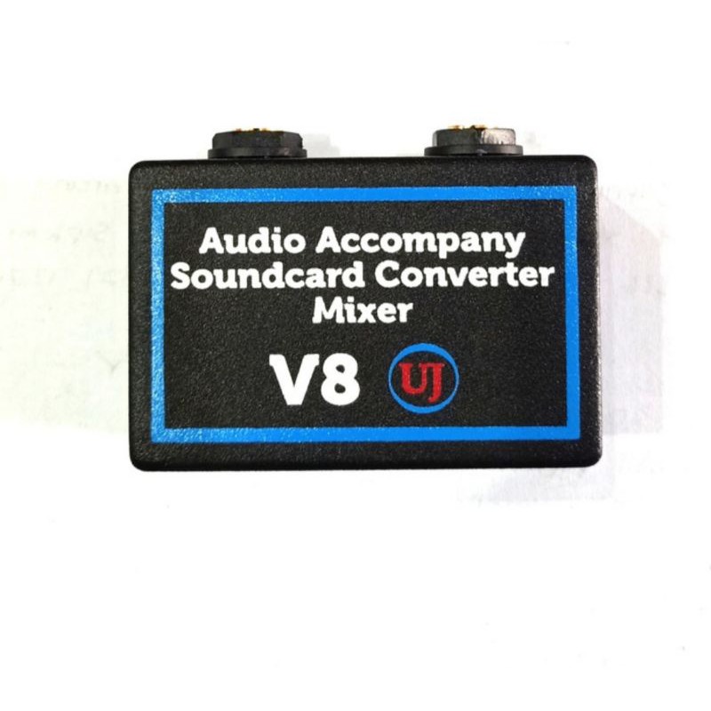 Conventer Soundcard V8 jack 6.5 to 3.5 Conveter Guitar Piano