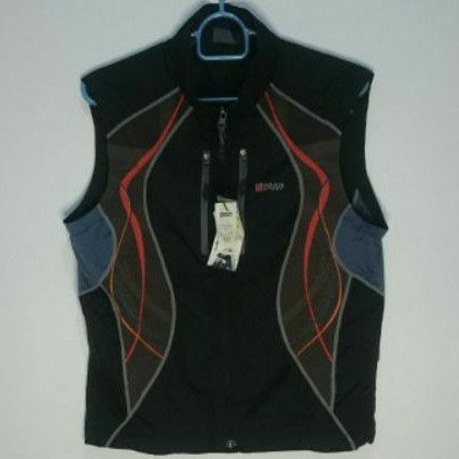 VEST ROMPI PRIA HITAM BRAND IMPORT ORIGINAL