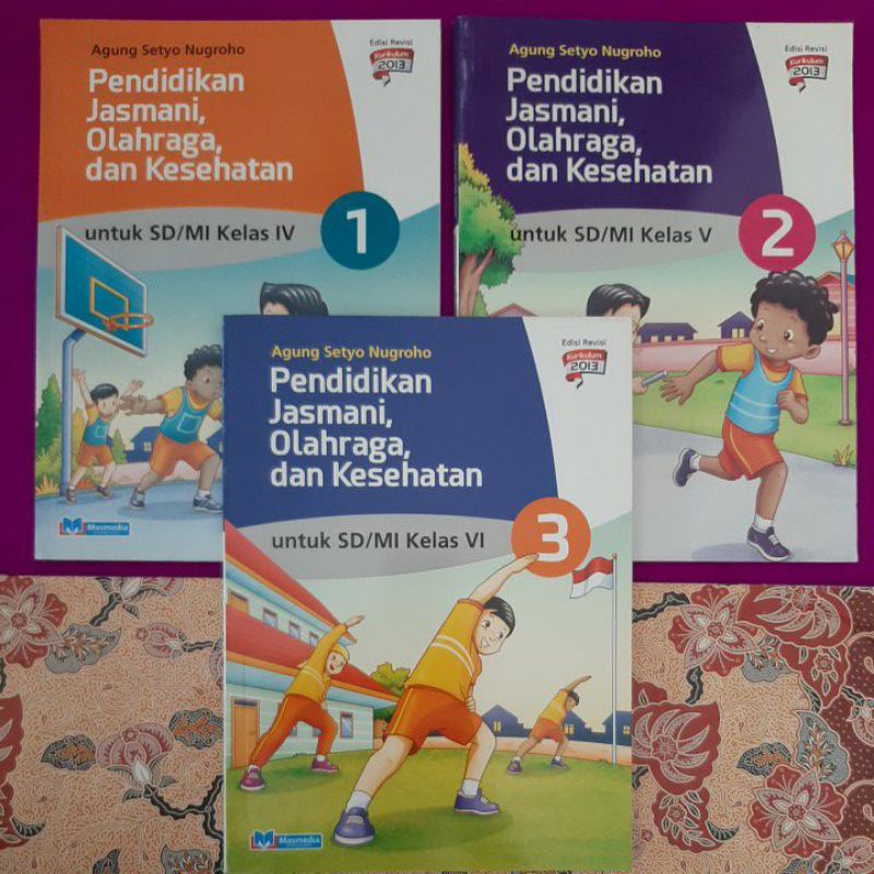 PJOK SD/MI Kelas 4,5,6 Masmedia