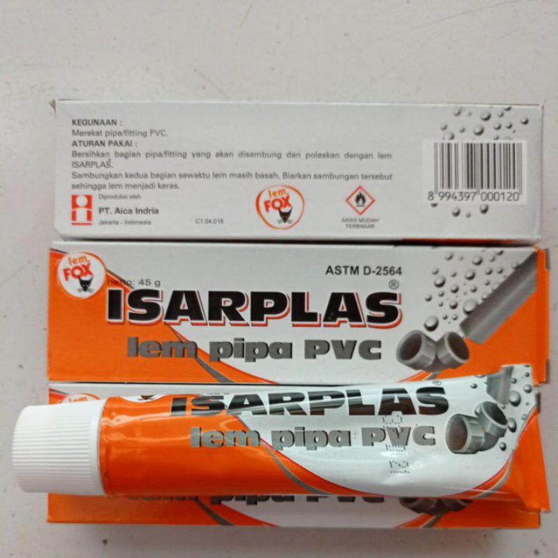 

Lem pipa isarplas / Lem pipa pvc