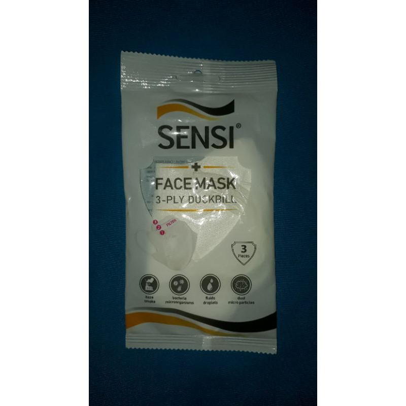 Masker Duckbill Sensi/Sensi Duckbill