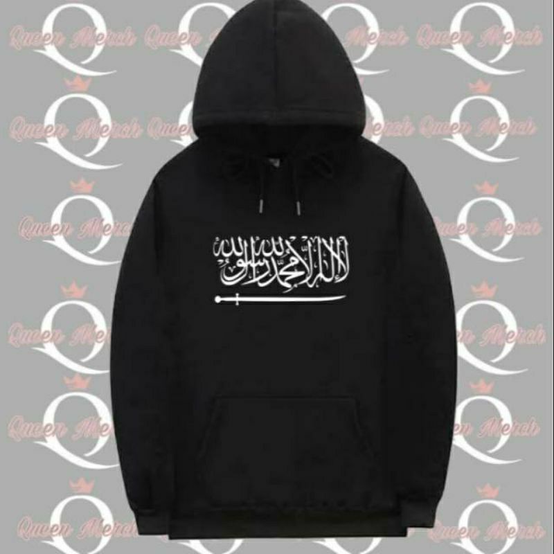 JAKET SWEATER HOODIE KALIGRAFI ARAB -Elsi_Clothing