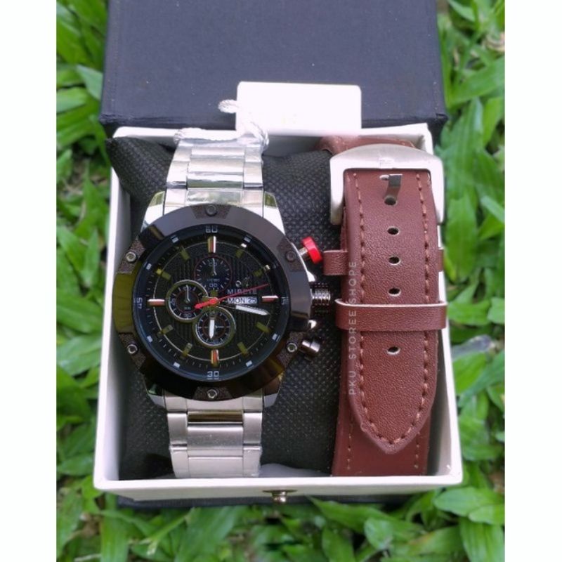 TERBARU JAM TANGAN KASUAL PRIA DUA TALI_JAM TANGAN PRIA TAHAN AIR_JAM TANGAN PRIA RANTAI STAINLIS STELL_JAM TANGAN PRIA SPORT_JAM TANGAN COWOK MURAH_JAM TANGAN COWOK TAHAN AIR COD BAYAR DI TEMPAT_JAM TANGAN IMPORT_KADO ULANG TAHUN_FREE BATRAI_JAM TANGAN