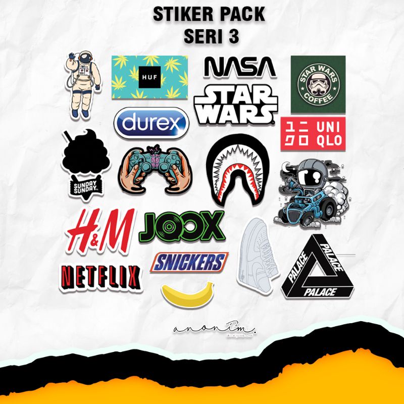 Stiker Distro Hypebeast Sticker Aesthetic Tumblr Case Hp Laptop