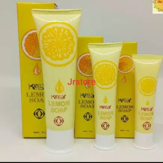 SABUN KELLY LEMON SOAP 15 gr, 25 gr, 75 gr