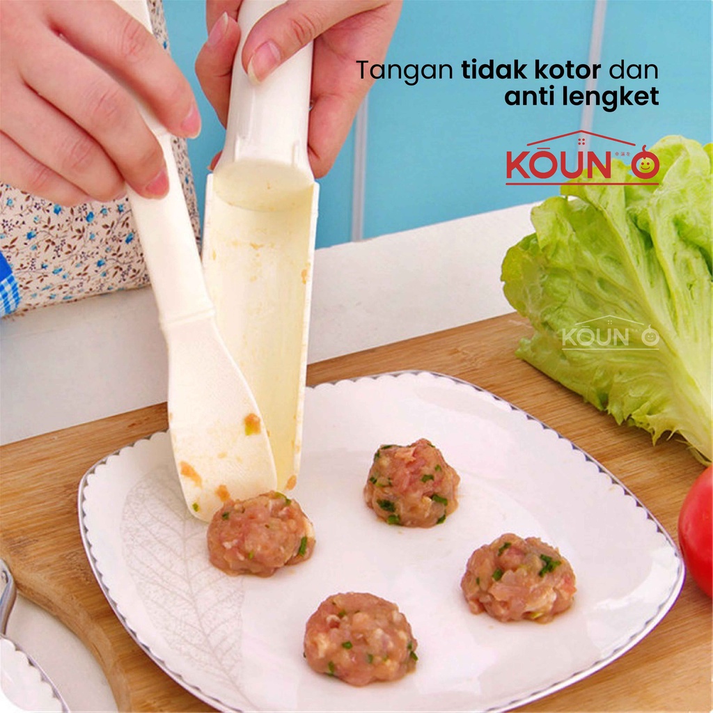 Alat Pembuat Bakso Bulat Ikan Daging Sapi Kuah Alat Pencetak Baso Sapi Pentol Meat Ball Maker