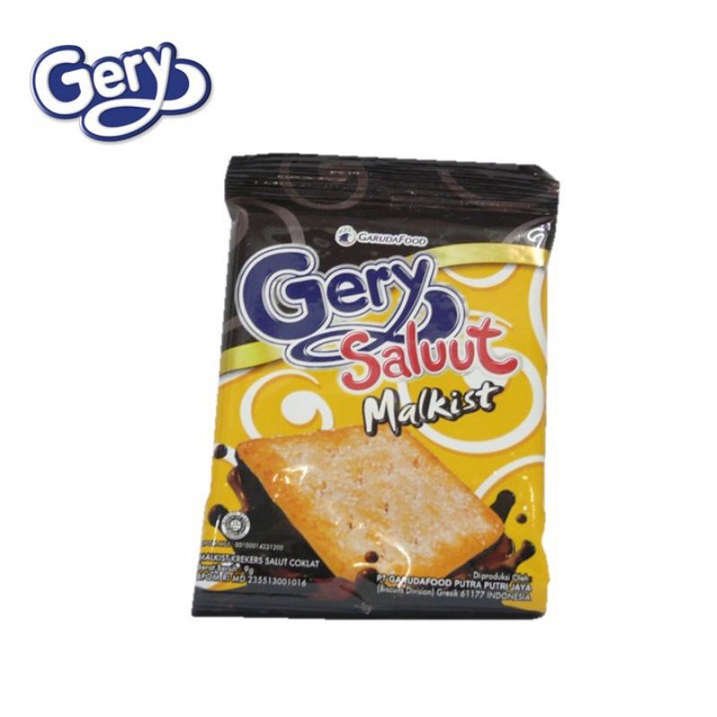 

Gery Malkist Cracker Saluut Coklat 9 gram