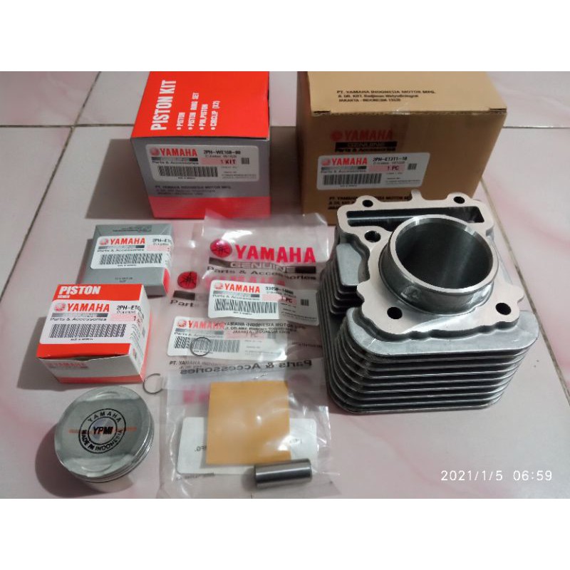 BLOK SEHER DAN SEHER SET YAMAHA MIO M3 MIO Z MIO S ORIGINAL Yamaha Genuine Parts YGP