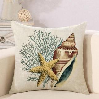 Sarung Bantal dengan Gambar Motif Bergaya Mediterrania Sarung Bantal dengan Gambar Motif Bergaya Mediterrania