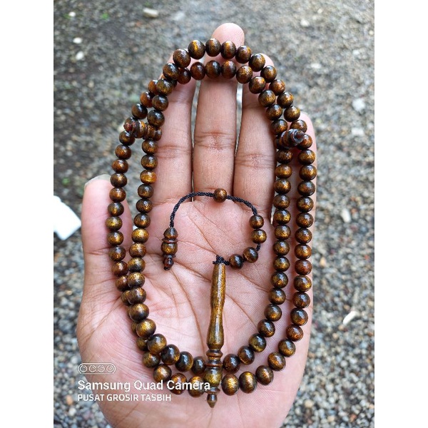 TASBIH TALI ARUS SERAT EMAS TASBIH AKAR BAHAR TALI ARUS SERAT EMAS