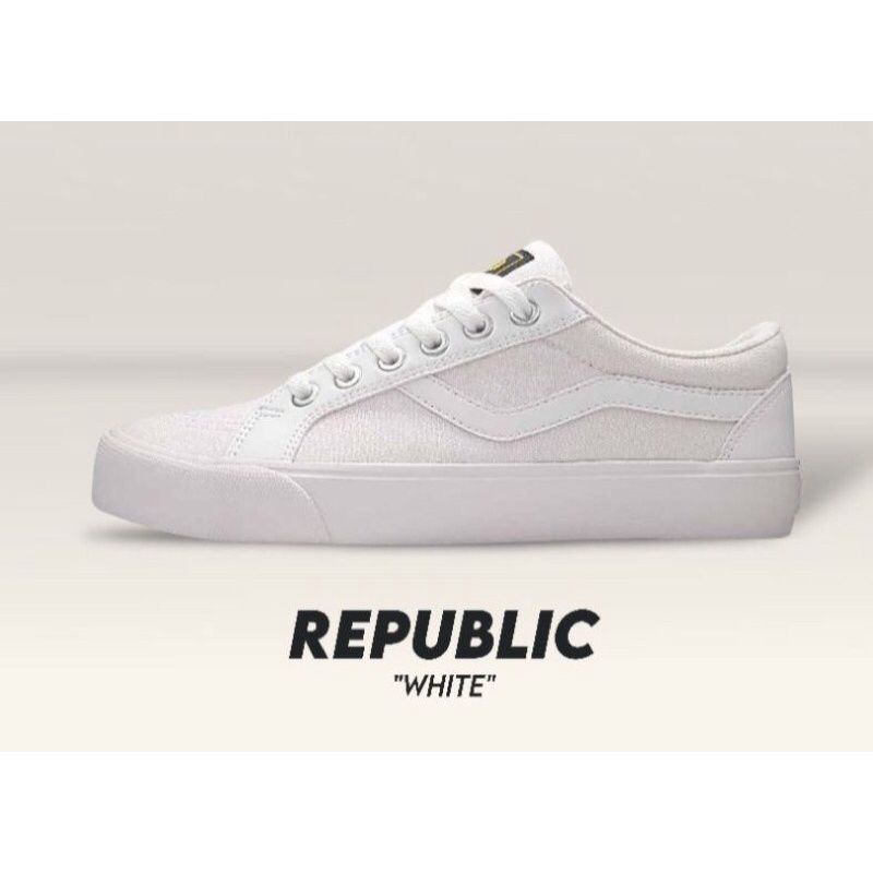 VENTELA REPUBLIK ORIGINAL NEW BLACK NATURAL WHITE NAVY CREAM [ Vantela Original]