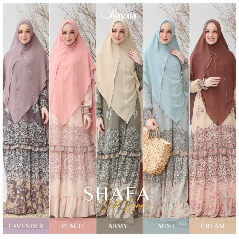 SHAFA DRESS/GAMIS MUSLIMAH