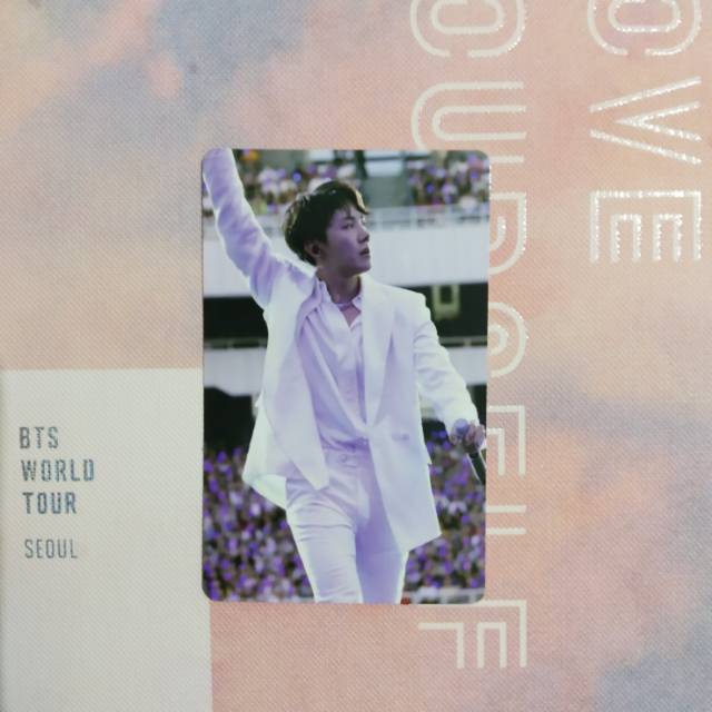 PC Jhope BTS World Tour 'Love Yourself' DVD